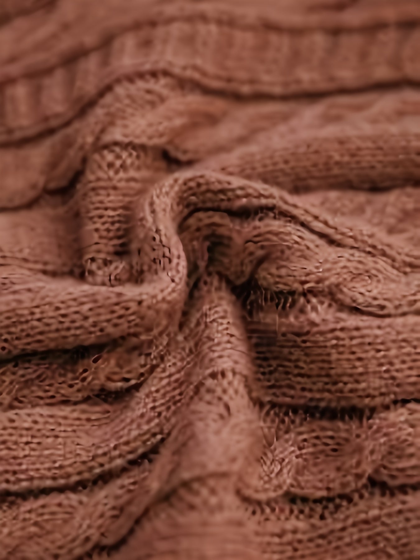 Women’s Elegant Long Sleeve Sweater Dress – Soft Pink | Round Neck | Flattering Fit | Fall/Winter Office & Party