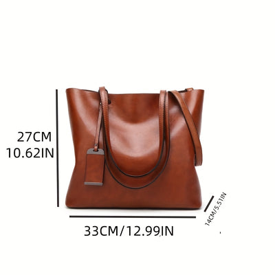 Women’s Genuine Top-Grain Cowhide Handbag – Vintage Black Purse with Adjustable Wrist Strap & Zipper Closure