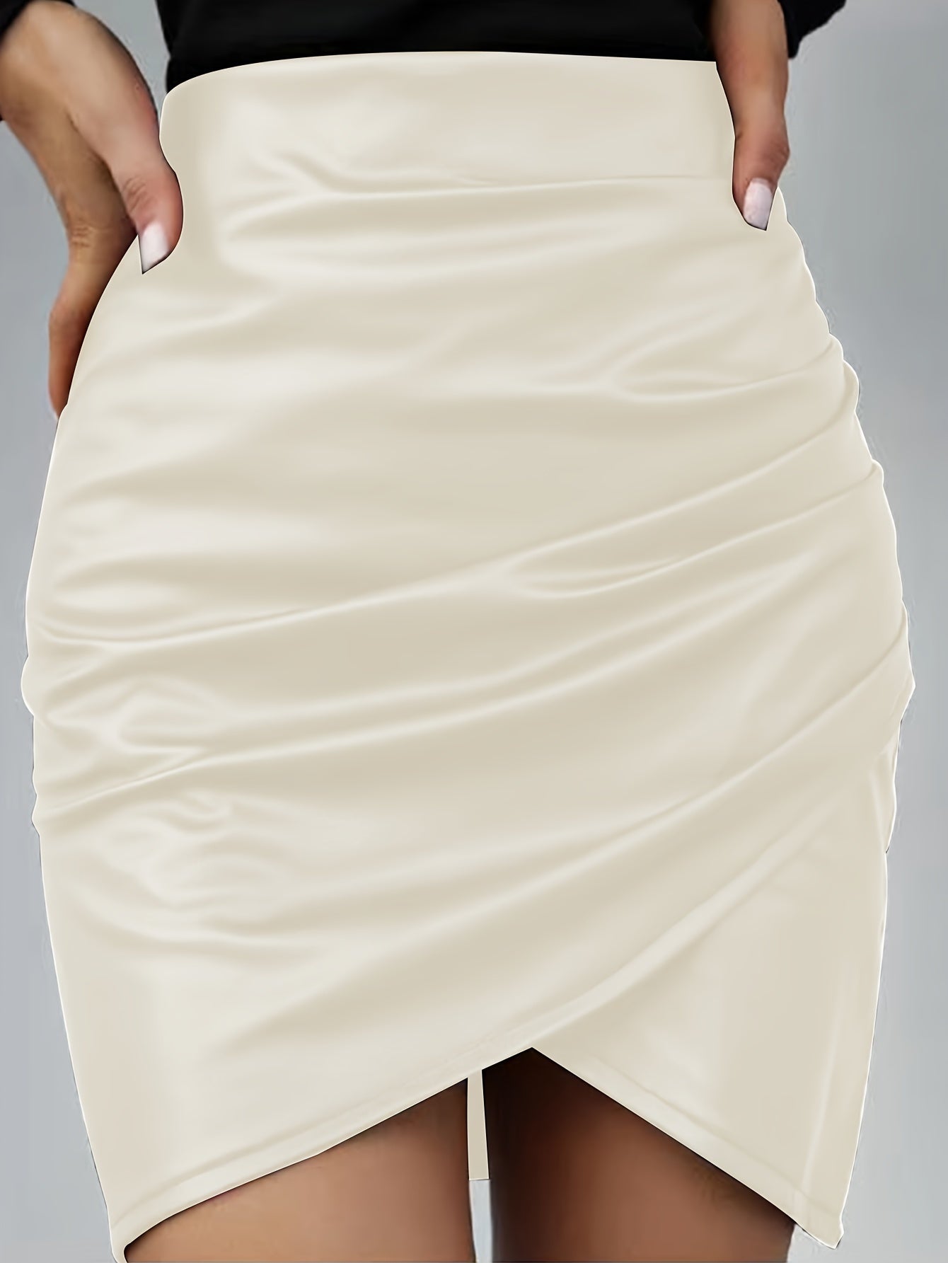 Handmade Genuine Leather Skirt – Women’s Mini/Midi Real Leather Skirt | Soft Premium Leather | Luxury Everyday Wear