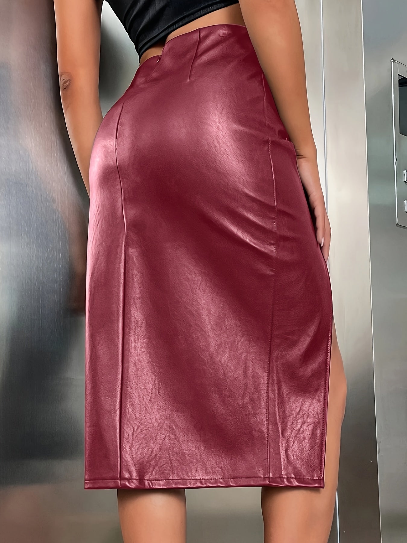 Handmade Genuine Leather Skirt – Women’s Mini/Midi Real Leather Skirt | Soft Premium Leather | Luxury Everyday Wear