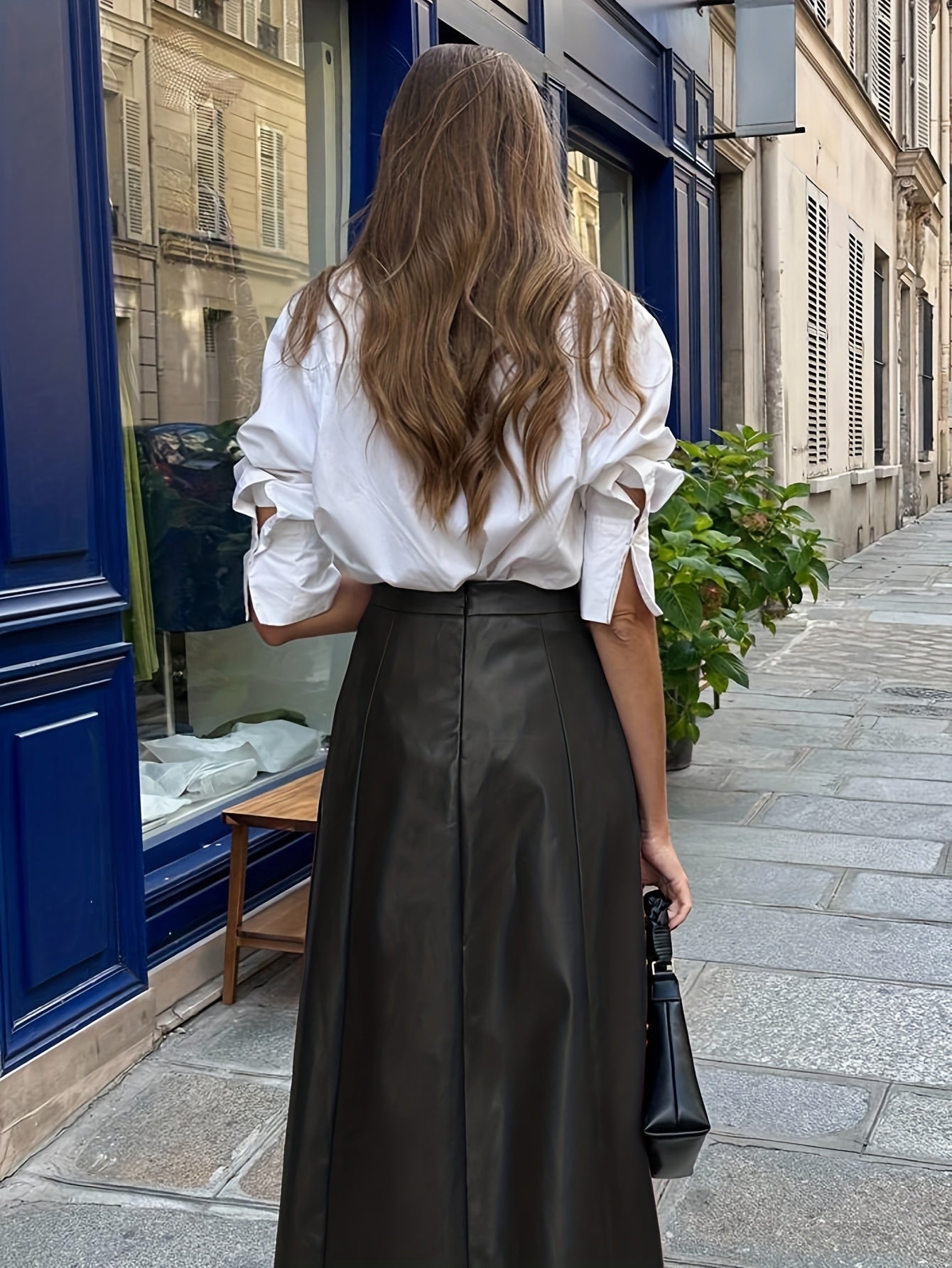 Handmade Genuine Leather Skirt – Women’s Mini/Midi Real Leather Skirt | Soft Premium Leather | Luxury Everyday Wear