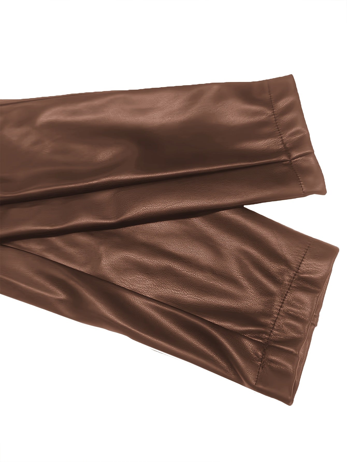 Women’s Elegant Genuine Leather Zip-Up Jacket – Long Sleeve Black Coat | Stylish Fall & Winter Outerwear, Chic Casual Jacket